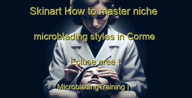 Skinart How to master niche microblading styles in Corme Ecluse area | MicrobladingTraining | MicrobladingClasses | SkinartTraining-France